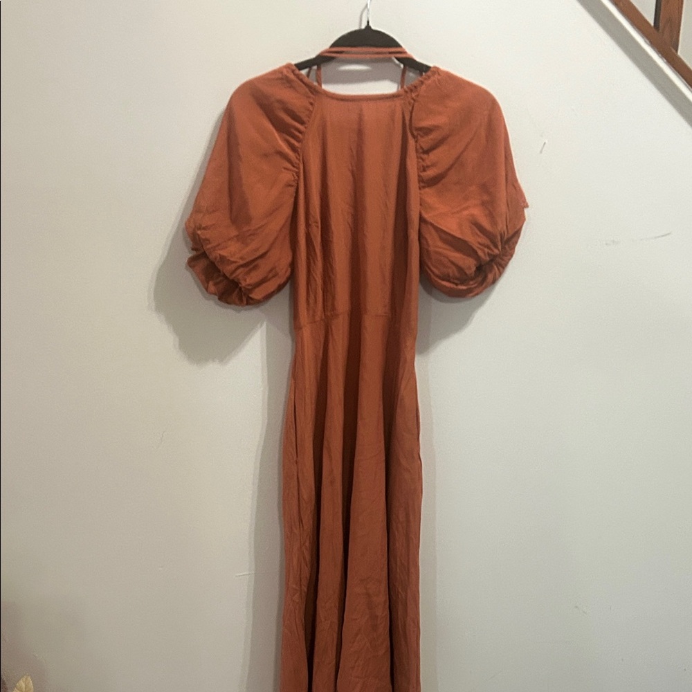 a new day Terracotta Long Sleeve Dress